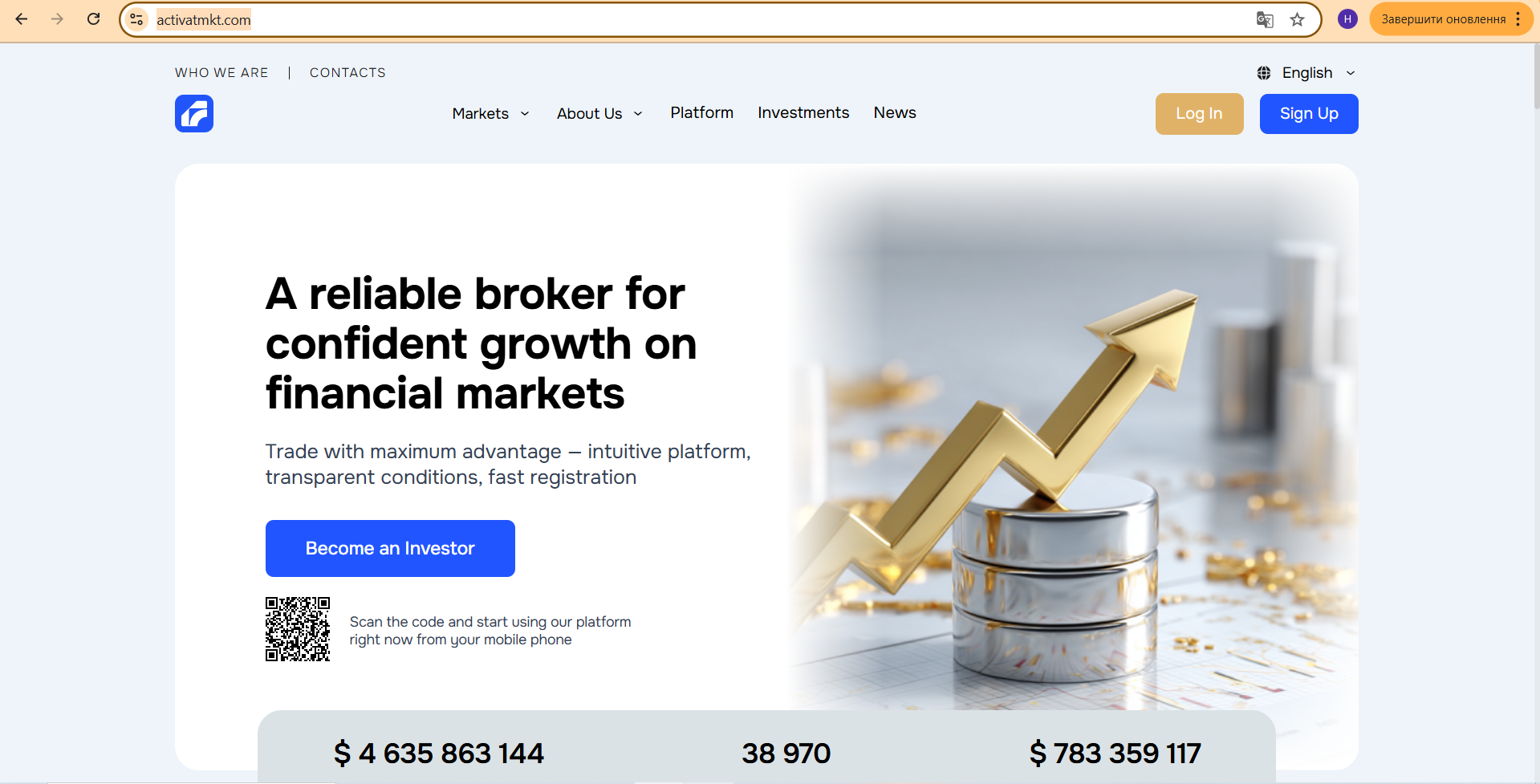 Activat MKT – Отзывы, ОСТОРОЖНО! Мошеннический брокер